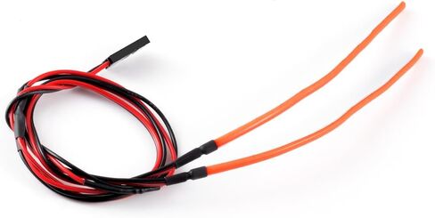 شريط أضواء LED لسيارة MOHERO قابل للقطع RC لجميع سيارات الانجراف RC 1/10 وشاحنة الطرق الوعرة RC (أحمر، 10 سم (3.93")) in Kuwait