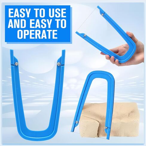Lanties 3 Pcs Pottery Wire Cutter Tool Set Ceramic Trimmer for Clay with Large Bevel Cutter Small Clay Wire Tool for Pottery Ceramics and Sculpting Handcraft in Saudi Arabia