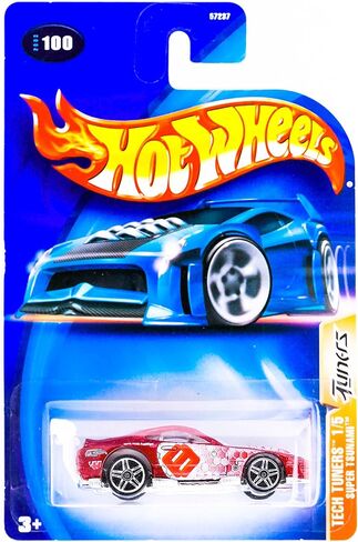 Hot Wheels 2003 Tech Tuners Super Tsunami 1/5 RED 100 1:64 Scale in Saudi Arabia