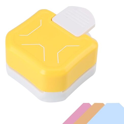 3 in 1 Diagonal Corner Punch, 3 Way Corner Paper Punch for Paper Crafts, Journals, Greeting Cards, Postcards, DIY Projects, Invitations Cards, Gift Tags, and Scrapbooking in Saudi Arabia