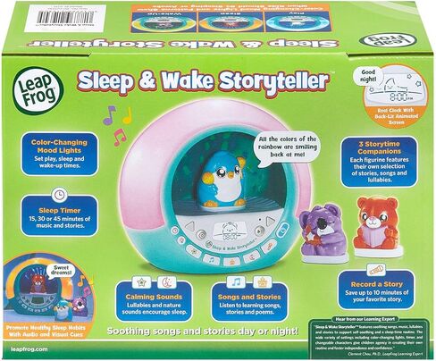 LeapFrog Sleep and Wake Storyteller and Light-Up Sleep Clock in Saudi Arabia