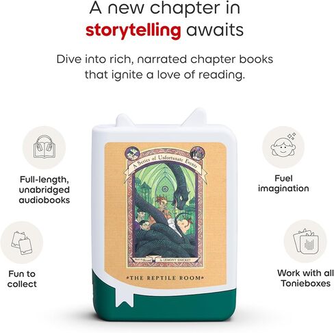 Tonies A Series of Unfortunate Events Audiobook Set - 4 Pack in Saudi Arabia