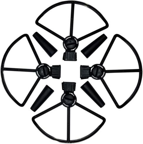 مجموعة واقيات المروحة السوداء + مجموعة حماية معدات الهبوط لملحقات إصلاح الطائرة بدون طيار DJI Spark in Kuwait