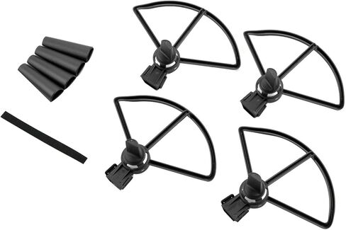 مجموعة واقيات المروحة السوداء + مجموعة حماية معدات الهبوط لملحقات إصلاح الطائرة بدون طيار DJI Spark in Kuwait