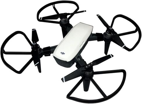 مجموعة واقيات المروحة السوداء + مجموعة حماية معدات الهبوط لملحقات إصلاح الطائرة بدون طيار DJI Spark in Kuwait