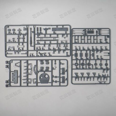 نماذج Vespid Tiger I للإنتاج المبكر بمقياس 1/72، دبابة عسكرية مع برميل معدني، ووصلات مسار، وشارات، وأجزاء من البولي إيثيلين in Kuwait