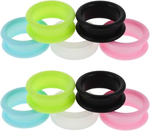 NOLITOY 10Pcs Silicone Scissors Finger Rings, Protectors Non-Slip Thumb Inserts Pet Grooming Shear Finger Ring for Dog Hair Cutting Home Use in Saudi Arabia