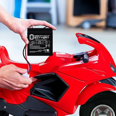 بطارية Mighty Max 12V 5Ah F1 SLA بديلة متوافقة مع Razor Crazy Cart in Kuwait