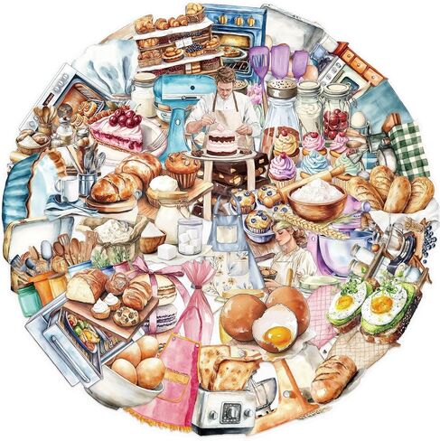 50Pcs Funny Baking Stickers,Transparent Realistic Bakery PET Waterproof Sticker for Laptop,Stationery,Scrapbooking,Water Bottles,Phone Case,Bakery Themed Party Decorations Food Junkie(Baking) in Kuwait
