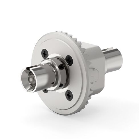 Hosim 9125 Upgraded RC Steel Differential Gears & Aluminum Main Drive Set for Hosim 1/10 Scale 9125 RC Trucks Spur Metal Gears Diff Replacement Part, for RC Car Parts No. 25-ZJ05 & 25-ZJ06 in Saudi Arabia
