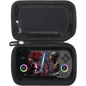worfty Case for RG Cube/RG CubeXX/Powkiddy RGB30 Handheld Game Console, Hard Travel Carrying Storage Bag (Black) in Kuwait