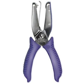 MCGILLS 53200 1/16-Inch Round Hand Punch with 2-Inch Reach, Purple, 0.75 H x 6.5 L x 3.25 W in Saudi Arabia
