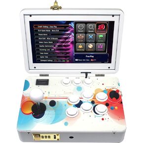 9800 in 1 Hand-held Portable Arcade Game Console 10.1-inch HD Screen Dual Players 3D Retro Electronic Metal Box, Retro Video Game Machine Search/Hide/Pause Games in Saudi Arabia