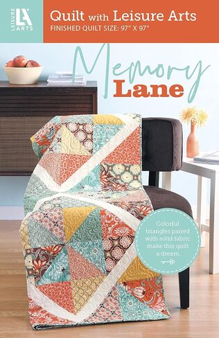 Leisure Arts Memory Lane Modern Quilting Pattern in Saudi Arabia