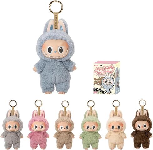 Pop Mart Labubu The Monsters Tasty Macarons Vinyl Plush Pendant Single Blind Box in Saudi Arabia