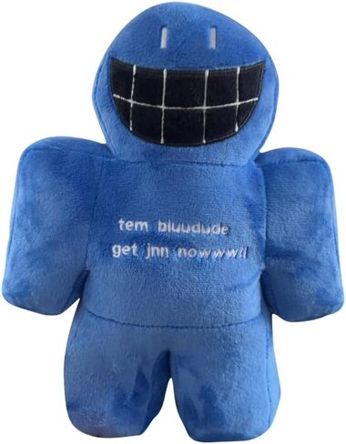 Forsaken Black Plush Toy – Soft Black Character Plush Stuffed Animal, Cute Forsaken Game Collectible Plushie Gift for Kids and Gamers in Saudi Arabia