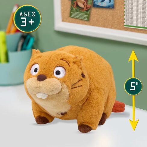 Disney and Pixar's Hoppers Small Plush - Mabel Beaver Soft Toy for Kids and Movie Fans, Inspired by The Hoppers Movie in Saudi Arabia