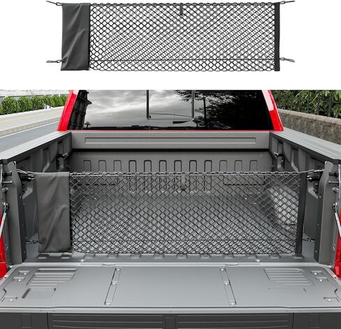 شبكة شحن جذع متوافقة مع 2025 منظم Toyota 4runner Trunk مع حقيبة تخزين 35.43 × 11.81 بوصة استبدال شحن الشحن لشبكة 2025 Toyota 4Runner Accessories in Saudi Arabia