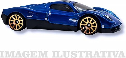 Hot Wheels - Pagani Utopia - Peak Persuit 4/10 - JBB38 - Short Card - Blue Metallic - Mattel 2025-1:64 in Saudi Arabia