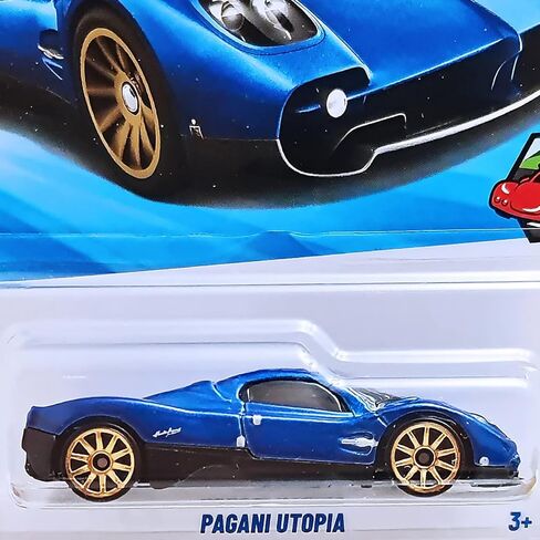 Hot Wheels - Pagani Utopia - Peak Persuit 4/10 - JBB38 - Short Card - Blue Metallic - Mattel 2025-1:64 in Saudi Arabia