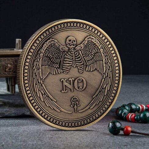 1Pack Yes or No Challenge Coin Decision Divination Coin, 1Pack in Saudi Arabia
