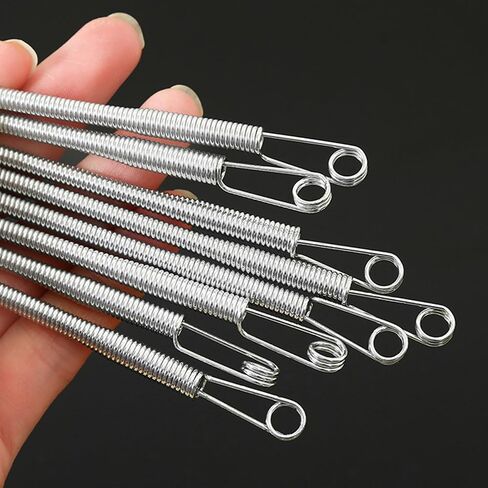 High-Efficiency Threading Tool – Bendable Cord Threading Assistant, Multi-Functional Spring Eyeletter for Garment Elastic Band, Lace Webbing, and Sewing Accessories in Saudi Arabia