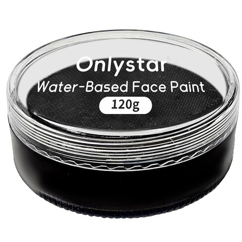 120g White Face Paint - Water Based & Non-Toxic Professional Face and Body SFX Makeup for Halloween, Clown, Joker, Skeleton, Vampire Cosplay - Safe for Kids and Adults (4.23 oz) in Saudi Arabia