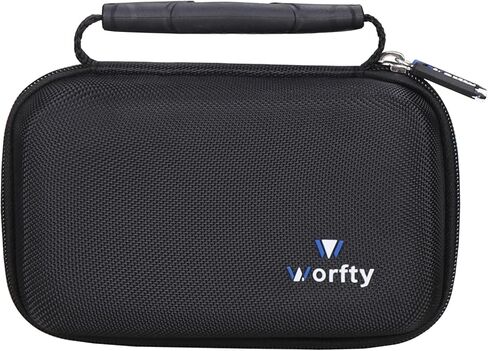 حافظة رائعة لجهاز RG Cube/RG CubeXX/Powkiddy RGB30 لوحدة التحكم في الألعاب المحمولة، حقيبة تخزين صلبة للسفر (أسود) in Kuwait