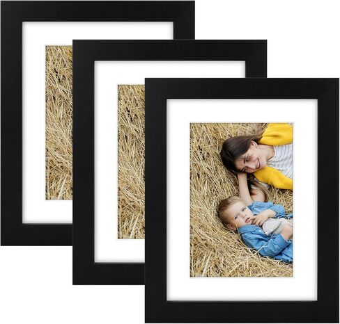 Golden State Art ، 16x20 مجموعة إطار صورة من 3 - مصحوب إلى 11x14 صورة - إطار معرض خشبي مصمم مع غطاء بلاستيكي - تصاعد الجدار (الذهب ، 3 عبوة) in Saudi Arabia