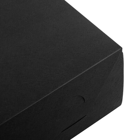8 Pack Foldable Scrapbook Paper Storage Organizer, 12x12 Scrapbook Paper Storage, Black Plastic File Holder for Photos, Cardstock Magazines in Saudi Arabia