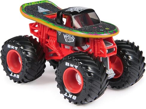 Monster Jam 2026 Official 1:64 Diecast Truck Series 45 Monsterized Wreck Deck in Saudi Arabia