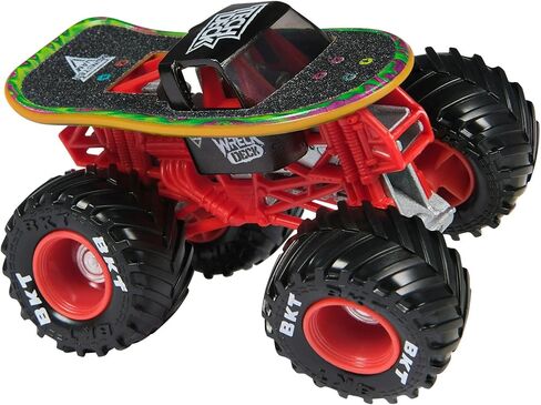 Monster Jam 2026 Official 1:64 Diecast Truck Series 45 Monsterized Wreck Deck in Saudi Arabia
