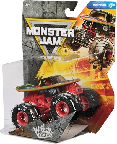 Monster Jam 2026 Official 1:64 Diecast Truck Series 45 Monsterized Wreck Deck in Saudi Arabia