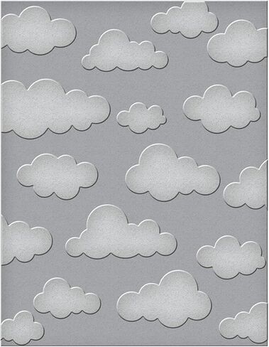 مجلد النقش Spellbinders Head in The Clouds Open Road Collection، أبيض شبه معتم (SES-028) in Saudi Arabia