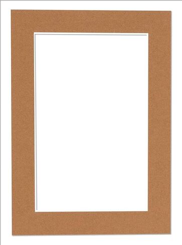 ملصق Palooza مقاس 16 × 20 مقطوع بشكل مشطوف للصور مقاس 11 × 14 - لوح خشب البلوط البني الخالي من الأحماض - للصور والصور والتأطير - سمك 4 طبقات in Saudi Arabia