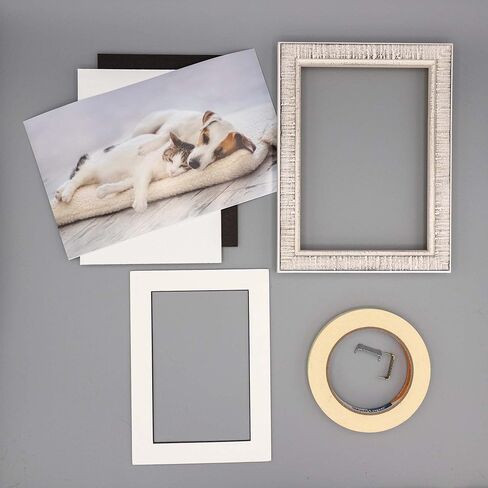 Poster Palooza 16x20 White Mat for 12x16 Photo - Picture Matboard for Frames Measuring 16 x 20 Inches - Bevel Cut Matte to Display Art Measuring 12 x 16 Inches - Acid Free ONE MAT in Saudi Arabia