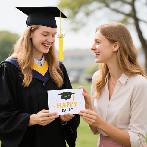 60 Pcs Gold Graduation Cap Tassel Decorations 2026, Grad Tassel Decor with Ornament for Graduation Party Supplies Gifts in Saudi Arabia