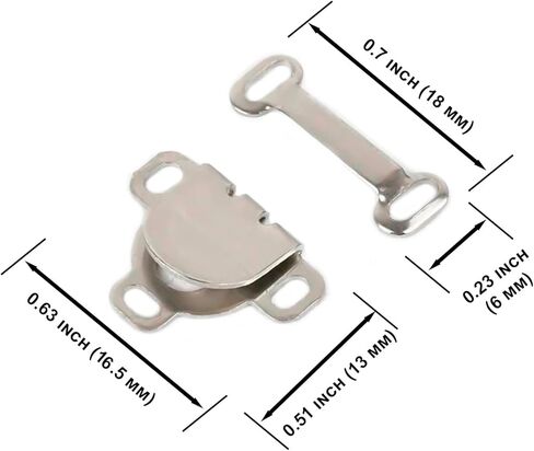 Lakesstory Sewing Hooks and Eyes Closure for Bra Trousers Skirt Dress Metal Black Hooks & Eyes Sewing DIY Craft - 4 Sets in a Pack in Saudi Arabia