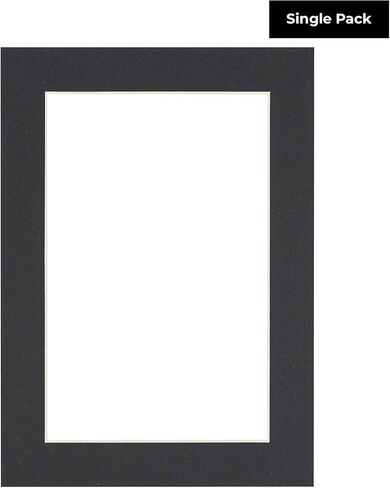 ملصق Palooza مقاس 18 × 20 مقطوع بشكل مشطوف للصور مقاس 16 × 18 - لوح أسود خالي من الأحماض - للصور والصور والتأطير - سُمك 4 طبقات in Saudi Arabia
