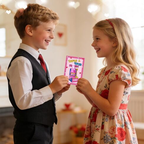 28Pcs Finger Lights Valentines Day Cards, Bulk Valentines Gifts for Kids Classroom Prizes School Gift Exchange Valentine s Day Cards Party Favors for Kids Boys Girls Goodie Bag Stuffers in Kuwait