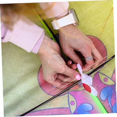 20 قطعة من العصي لصنع الطائرات الورقية، شرائط حرفية مرنة للطائرات الورقية، إطار دعم خفيف الوزن للمبتدئين، أجزاء الطائرة الورقية لتنمية المهارات in Kuwait