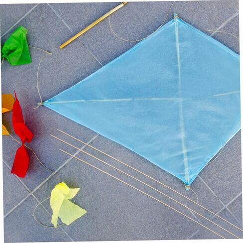 20 قطعة من العصي لصنع الطائرات الورقية، شرائط حرفية مرنة للطائرات الورقية، إطار دعم خفيف الوزن للمبتدئين، أجزاء الطائرة الورقية لتنمية المهارات in Kuwait