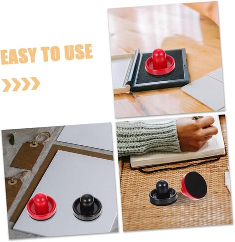 TEHAUX 2sets Scrapbook Stamping Tools Pressing Block for Handmade Card Making Includes Red Blocks for Crafts and Embossing Projects in Saudi Arabia