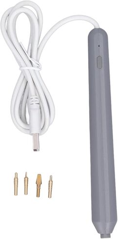 Hot Foil Pen, USB Heat Foil Stamping Embossing Pen, Stamping, DIY Tools, ABS Crafting Tool for Drawing Writing, for Hand IY and Gilded Font in Saudi Arabia