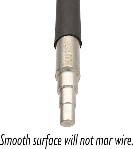 The Beadsmith Oval Mini Mandrel – Wire Elements – Creates Oval Shapes in 3 Sizes – Carbon Steel, Rubber Grip – 5" Long – Metal Jewelry Forming Tool – Make Consistent Loops Every Time in Saudi Arabia