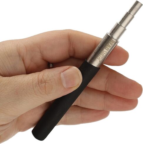 The Beadsmith Oval Mini Mandrel – Wire Elements – Creates Oval Shapes in 3 Sizes – Carbon Steel, Rubber Grip – 5" Long – Metal Jewelry Forming Tool – Make Consistent Loops Every Time in Saudi Arabia