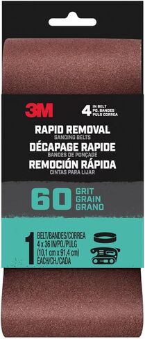 3M BELT4X361PK60 Sanding Belt, Brown in Saudi Arabia