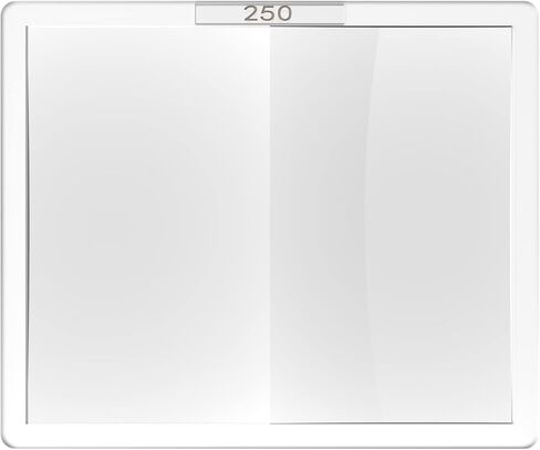 عدسة لحام مكبرة شفافة مقاس 3.54 بوصة × 4.25 بوصة من تيكوير، 2.50 in Kuwait