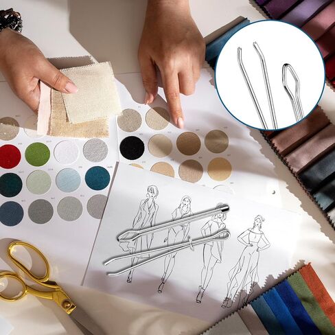 4 قطع من خيوط الرباط، أداة خيط رباط معدني يمكنك صنعها بنفسك، مشبك خيط حبل، تصميمان لحزام الخصر، أدوات خياطة للسترات ذات القلنسوة والسراويل الرياضية والمعاطف in Kuwait