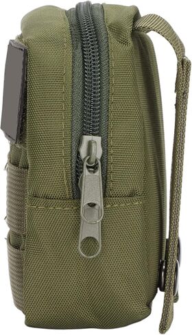 Yctze Dog Vest Bag - HandsFree Saddle Bag Backpack for Training, Hiking & Camping - Ideal for Long Walks Army Green (Zipper Bag-Military Green) in Saudi Arabia
